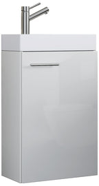 2-Osainen Pesuallassetti Slito, valkoinen