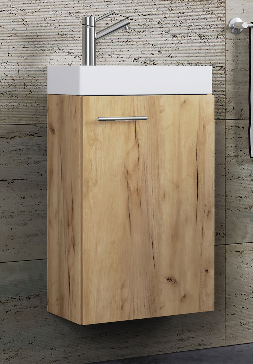 2-Osainen Pesuallassetti Slito, puu