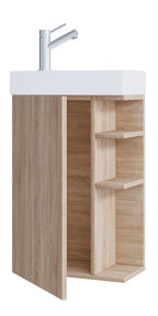 2-Osainen Pesuallassetti Lumia, puu