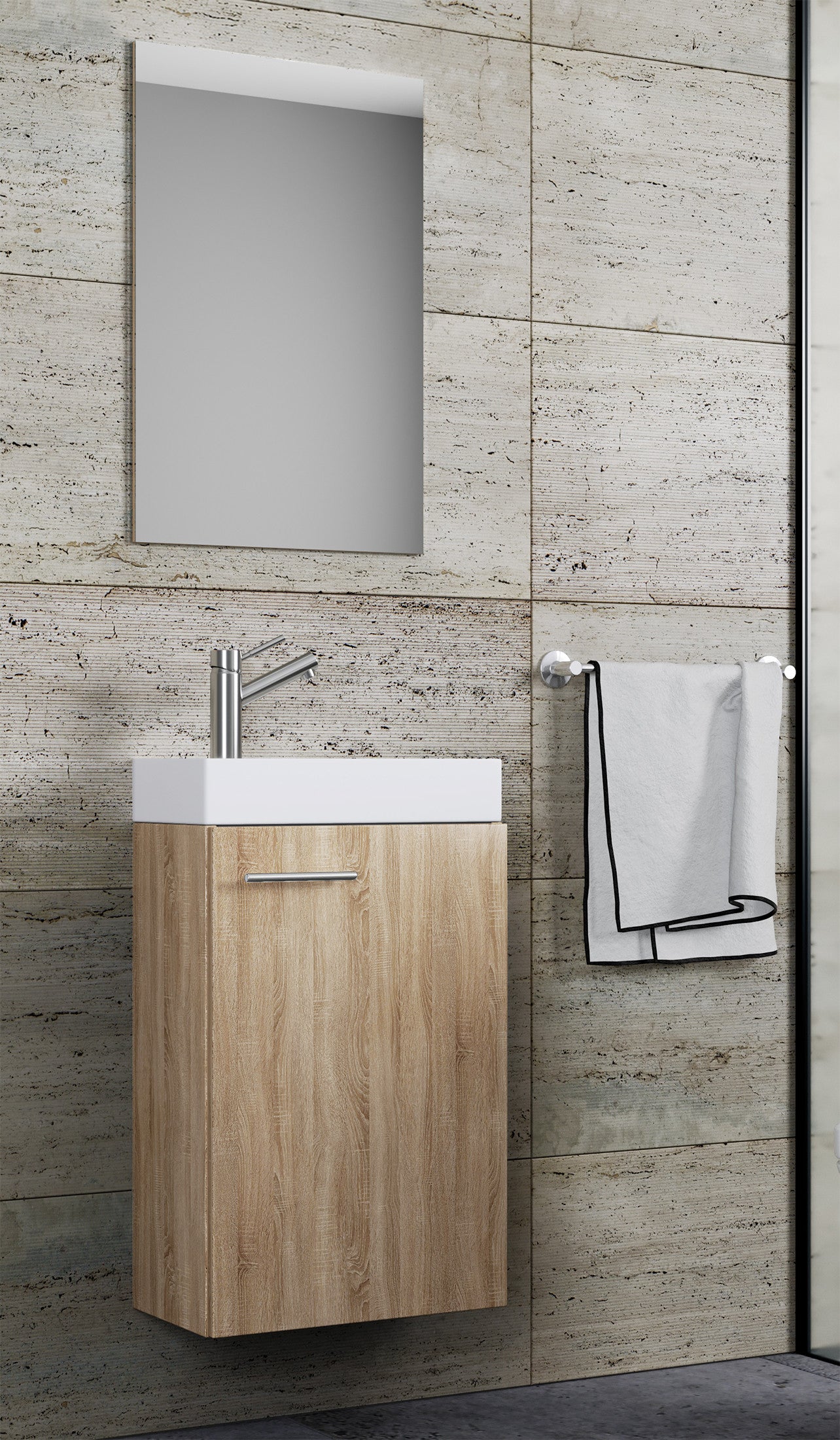 Pesuallassetti Slito Peilillä, puu