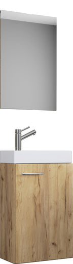 Pesuallassetti Slito Peilillä, puukuosi