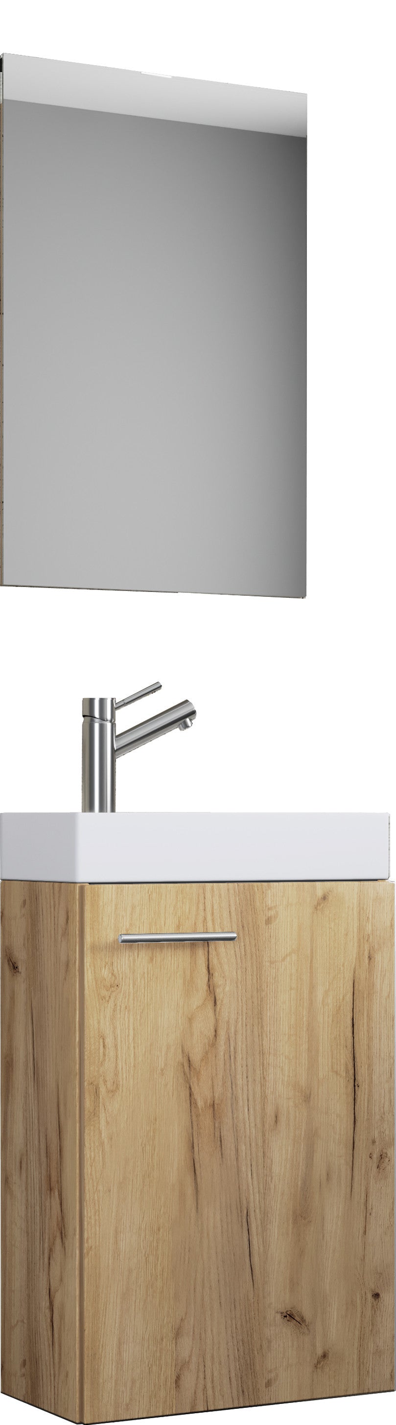 Pesuallassetti Slito Peilillä, puukuosi