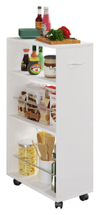 Keittiövaunu Tusal, valkoinen