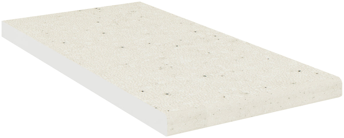 Köksbänk Esilo 40 cm, vitt stenmönster