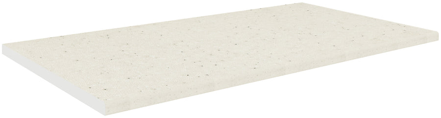 Keittiötaso Esilo 120 cm, valkoinen kivikuosi