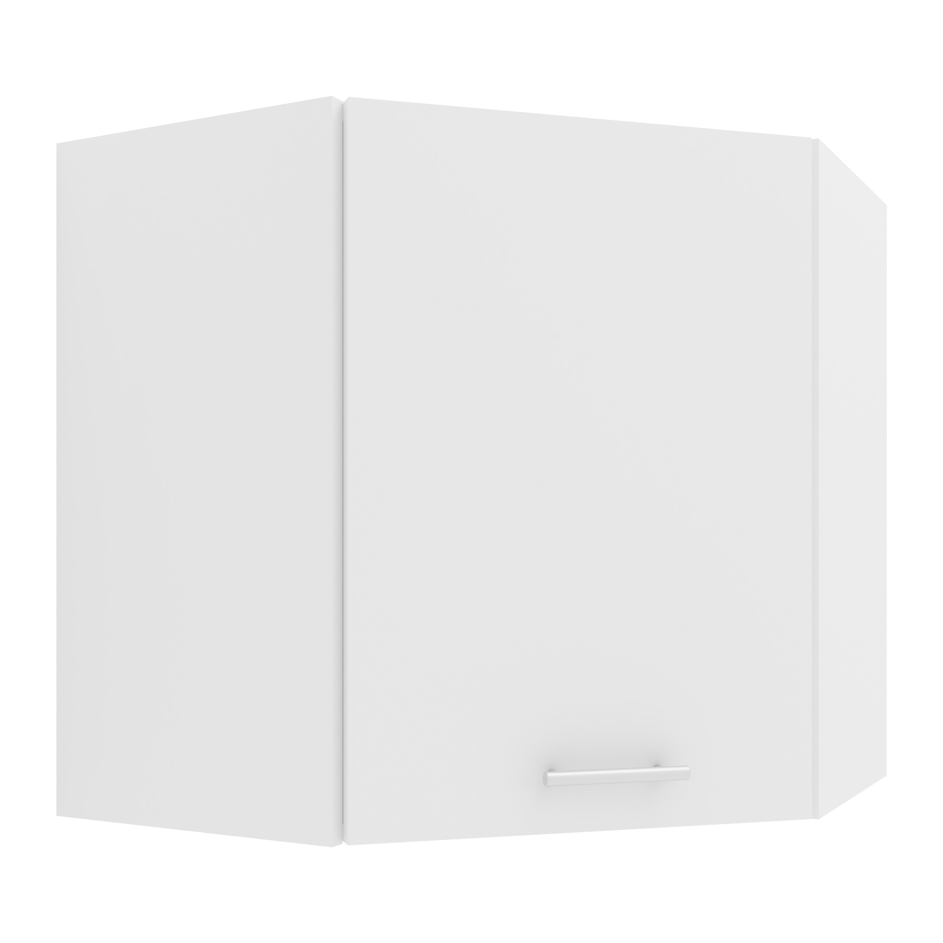 Kulmakaappi Keittiöön Esilo 60 x 57 x 57 cm, valkoinen