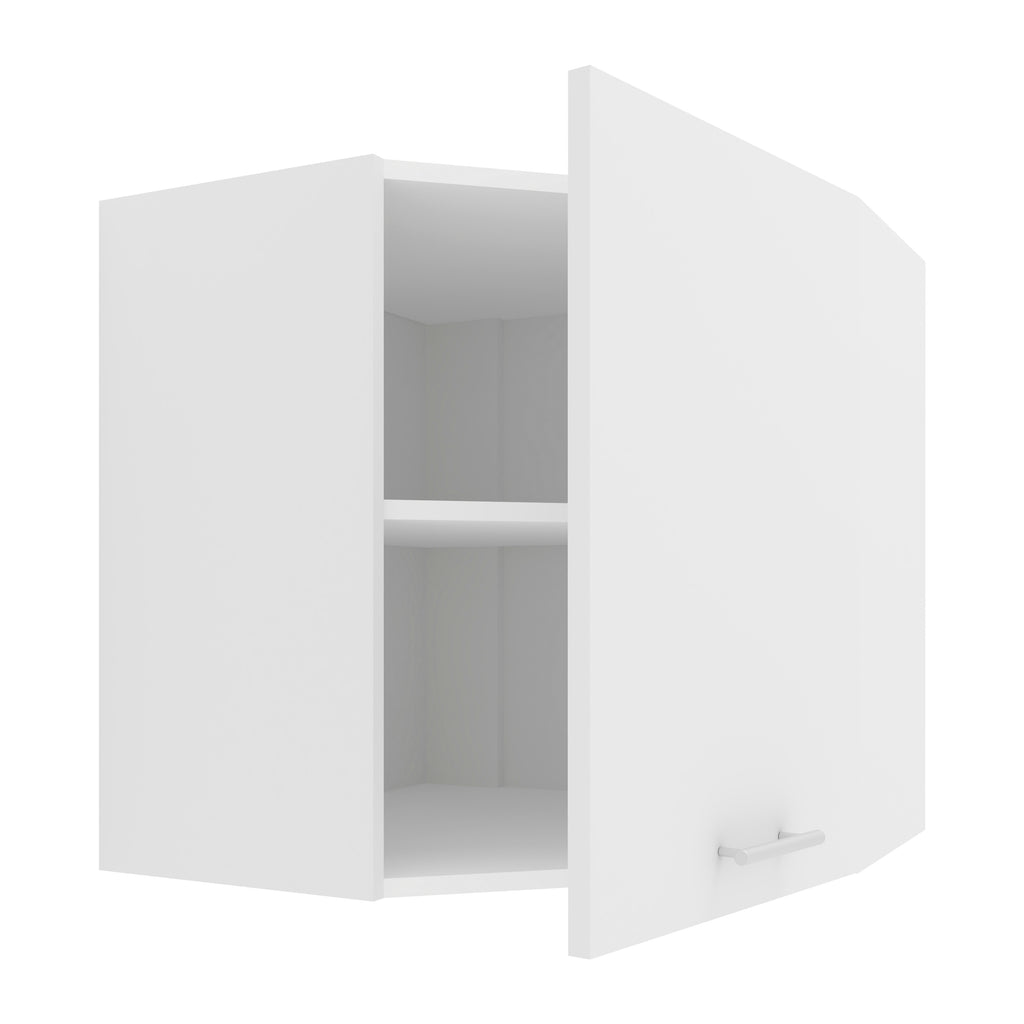 Kulmakaappi Keittiöön Esilo 60 x 57 x 57 cm, valkoinen