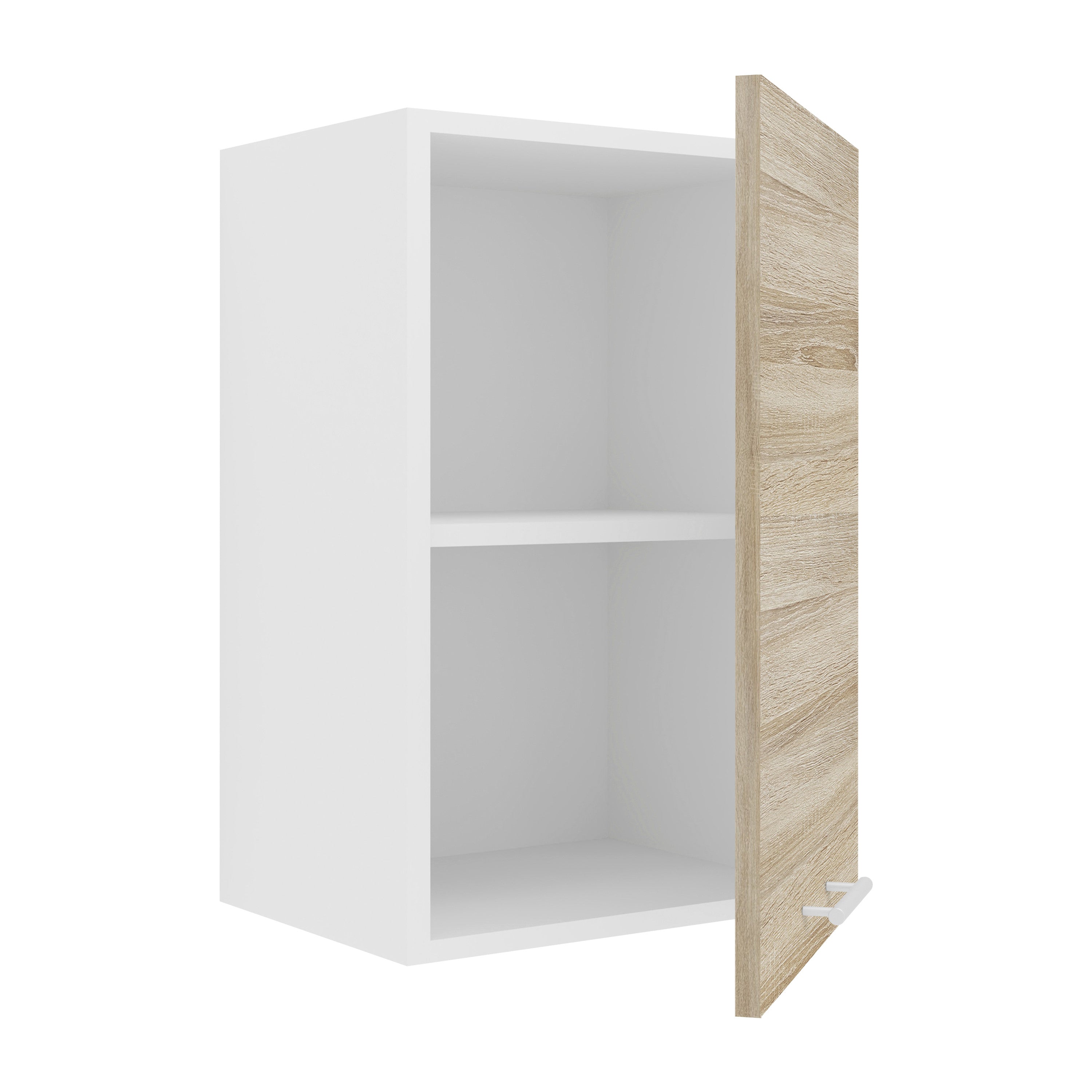 Keittiökaappi Esilo 1 Ovi 40 cm, valkoinen / puu