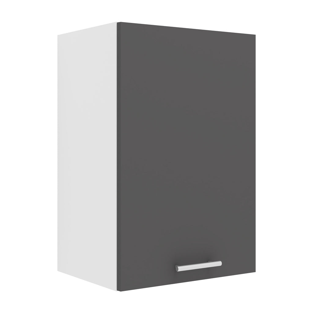 Keittiökaappi Esilo 1 Ovi 40 cm, valkoinen / harmaa