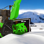 POHJOLA MOTORS Lumilinko telaveto 15HV / 11kW 420cc, Powersteering, sähköstartti, kaksivaiheinen