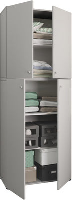 Vaatekaappi Lona, Harmaa