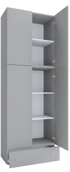 Vaatekaappi Lona XXL Saranaovilla Vetolaatikolla