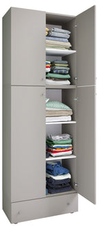 Vaatekaappi Lona XXL Saranaovilla Vetolaatikolla