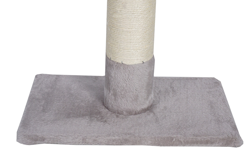 POHJOLAN LEMMIKKITARVIKE Kissan kiipeily-/raapimispuu 229-275 cm, vaalean harmaa