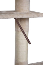 POHJOLAN LEMMIKKITARVIKE Kissan kiipeily-/raapimispuu 229-275 cm, beige