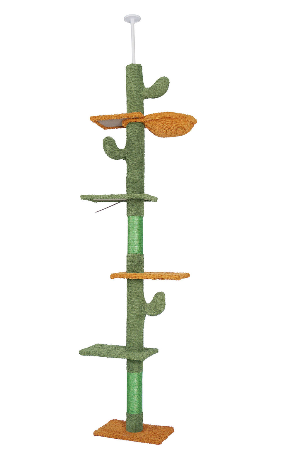 POHJOLAN LEMMIKKITARVIKE Kissan kiipeily-/raapimispuu 229-275 cm, Vihreä kaktus