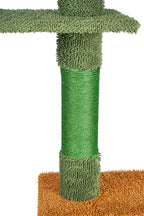 POHJOLAN LEMMIKKITARVIKE Kissan kiipeily-/raapimispuu 229-275 cm, Vihreä kaktus