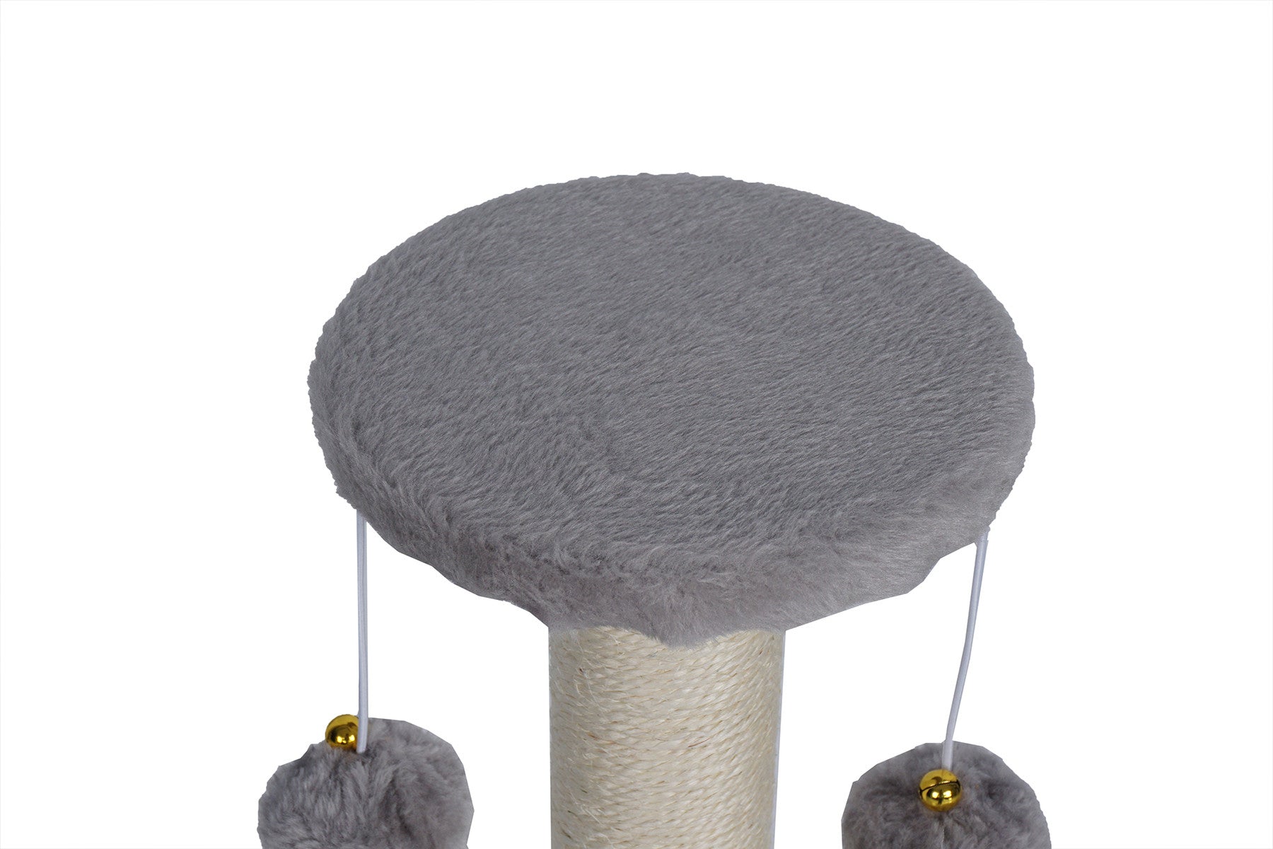 POHJOLAN LEMMIKKITARVIKE Kissan kiipeily-/raapimispuu 81 cm, Vaalean harmaa