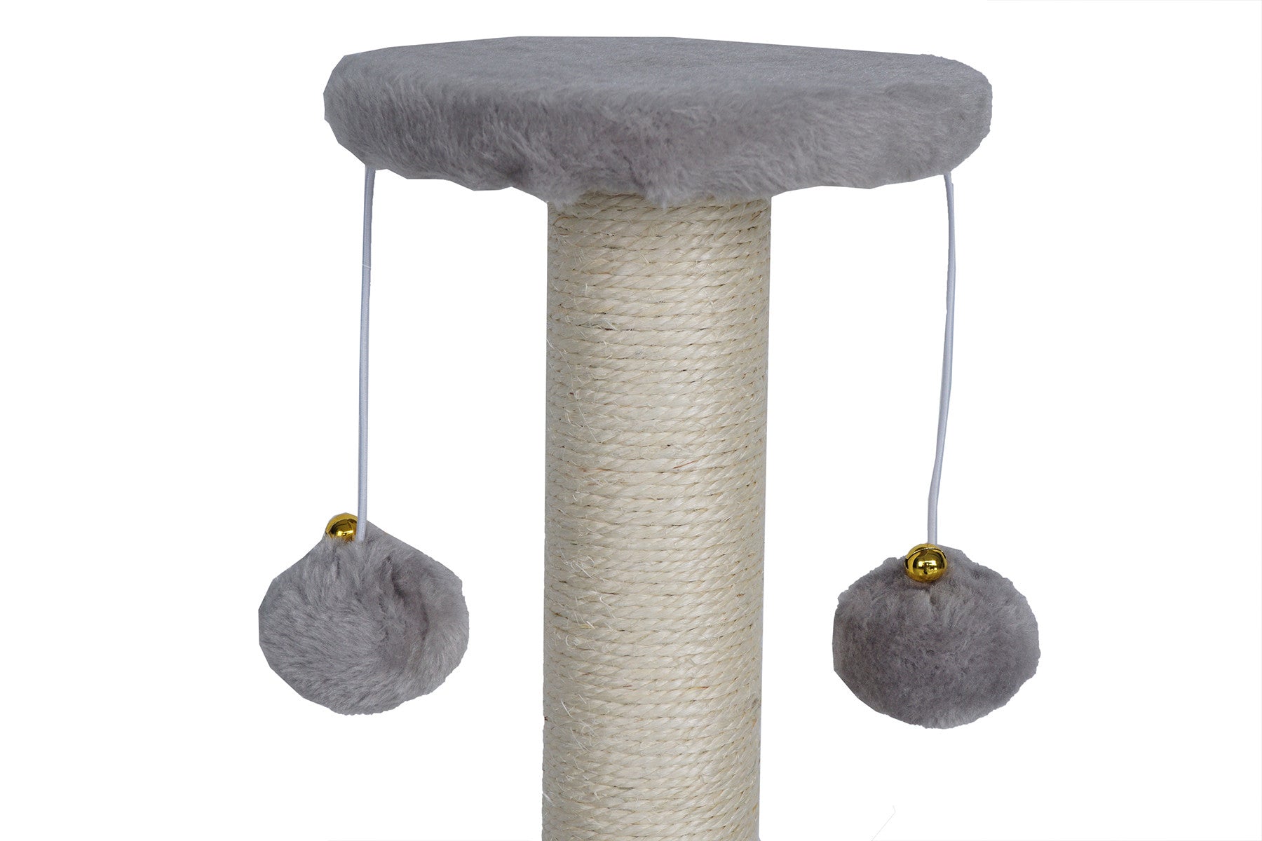 POHJOLAN LEMMIKKITARVIKE Kissan kiipeily-/raapimispuu 81 cm, Vaalean harmaa