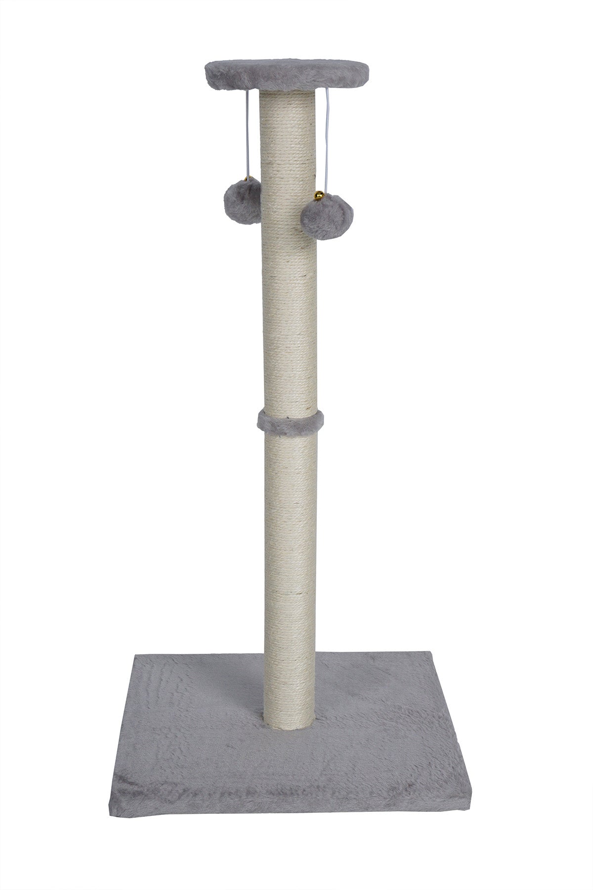 POHJOLAN LEMMIKKITARVIKE Kissan kiipeily-/raapimispuu 81 cm, Vaalean harmaa