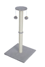 POHJOLAN LEMMIKKITARVIKE Kissan kiipeily-/raapimispuu 81 cm, Vaalean harmaa