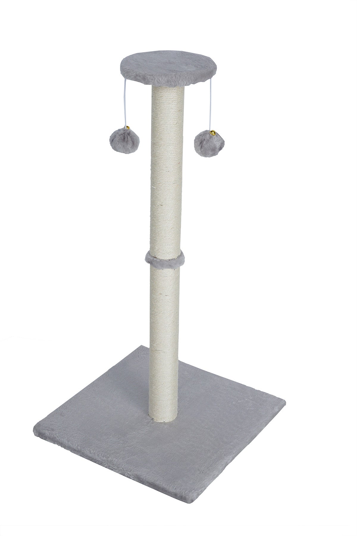 POHJOLAN LEMMIKKITARVIKE Kissan kiipeily-/raapimispuu 81 cm, Vaalean harmaa