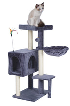 POHJOLAN LEMMIKKITARVIKE Kissan kiipeily-/raapimispuu 90 cm, tumman harmaa