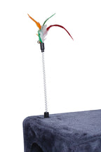 POHJOLAN LEMMIKKITARVIKE Kissan kiipeily-/raapimispuu 90 cm, tumman harmaa