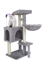 POHJOLAN LEMMIKKITARVIKE Kissan kiipeily-/raapimispuu 90 cm, vaalean harmaa