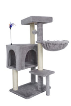 POHJOLAN LEMMIKKITARVIKE Kissan kiipeily-/raapimispuu 90 cm, vaalean harmaa