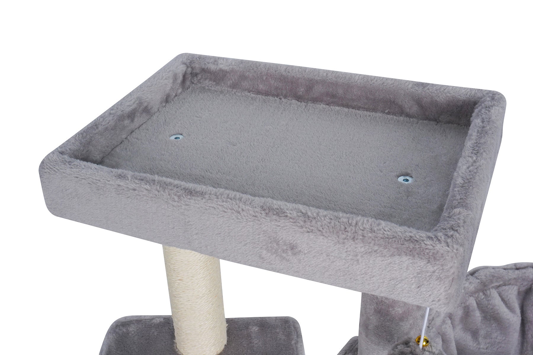 POHJOLAN LEMMIKKITARVIKE Kissan kiipeily-/raapimispuu 90 cm, vaalean harmaa