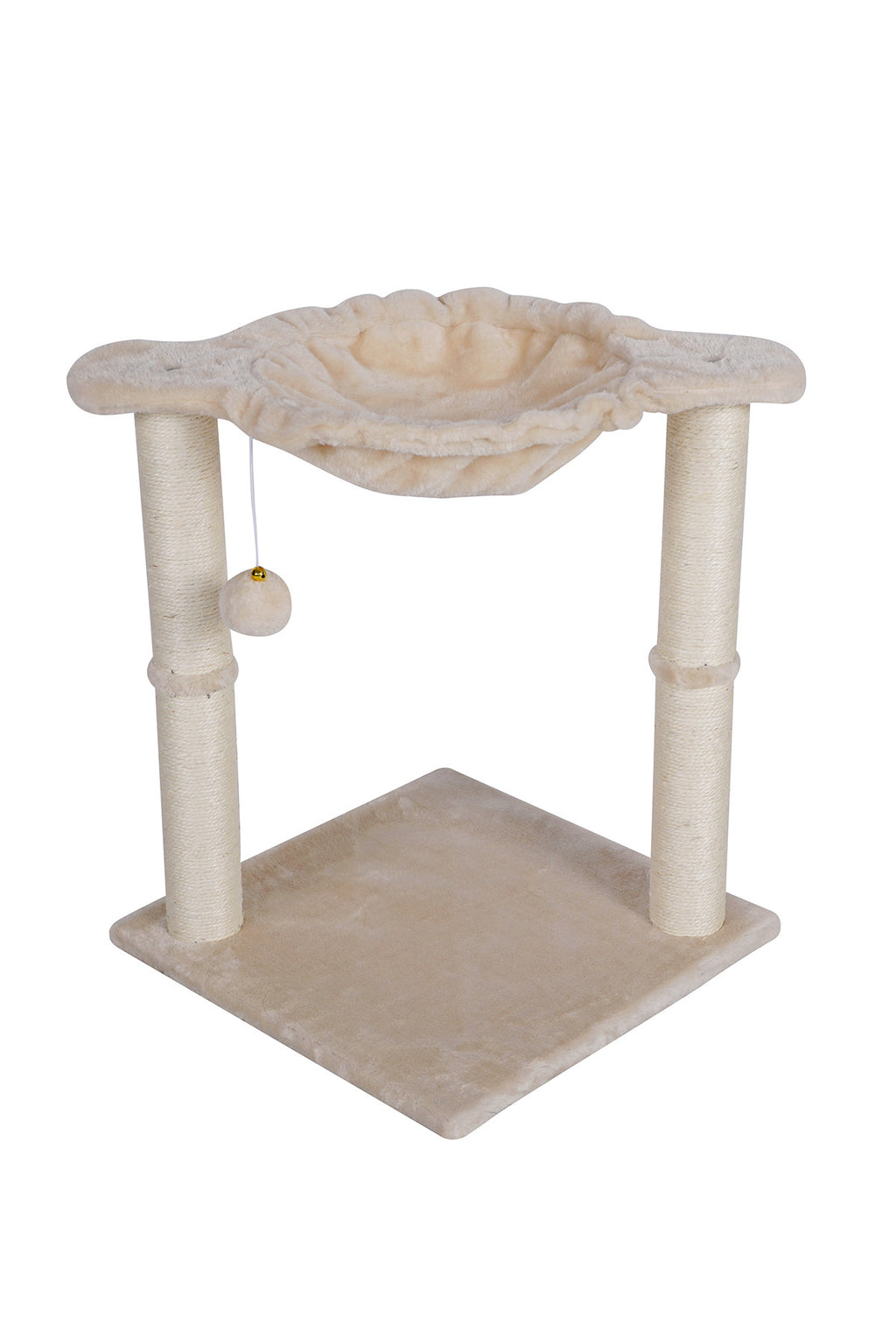 POHJOLAN LEMMIKKITARVIKE Kissan kiipeily-/raapimispuu 50 cm, beige