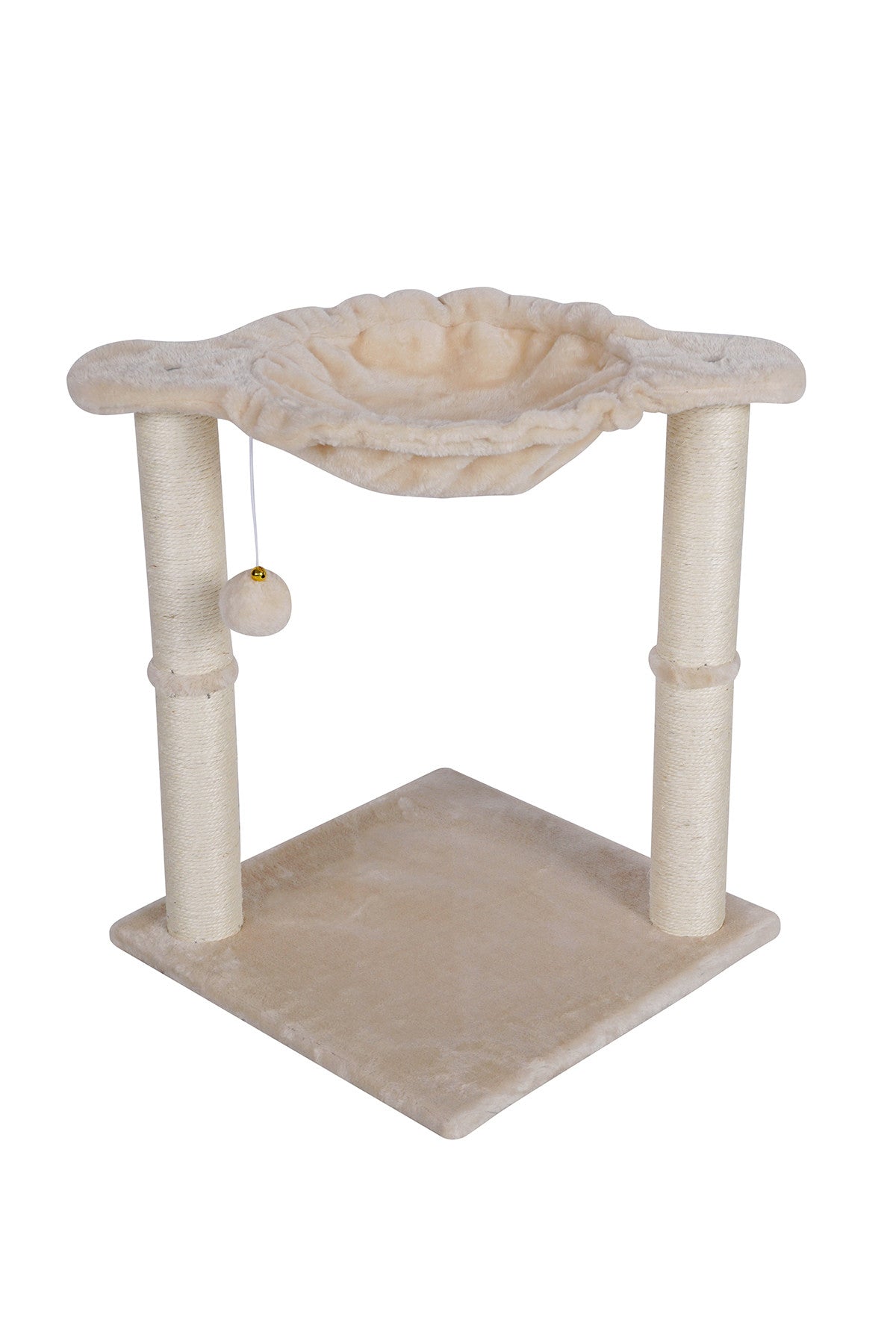 POHJOLAN LEMMIKKITARVIKE Kissan kiipeily-/raapimispuu 50 cm, beige