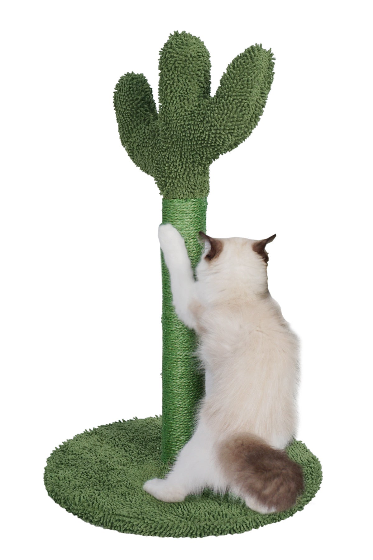 POHJOLAN LEMMIKKITARVIKE Kissan kiipeily-/raapimispuu Kaktus 65 cm, Vihreä