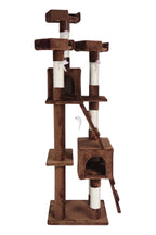 POHJOLAN LEMMIKKITARVIKE Kissan kiipeily-/raapimispuu 170 cm, ruskea