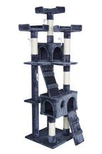 POHJOLAN LEMMIKKITARVIKE Kissan kiipeily-/raapimispuu 170 cm, Tumman Harmaa