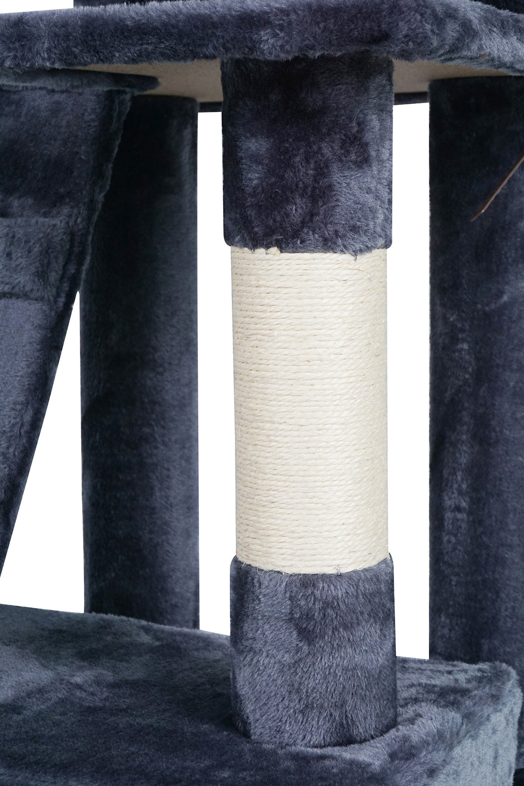 POHJOLAN LEMMIKKITARVIKE Kissan kiipeily-/raapimispuu 170 cm, Tumman Harmaa