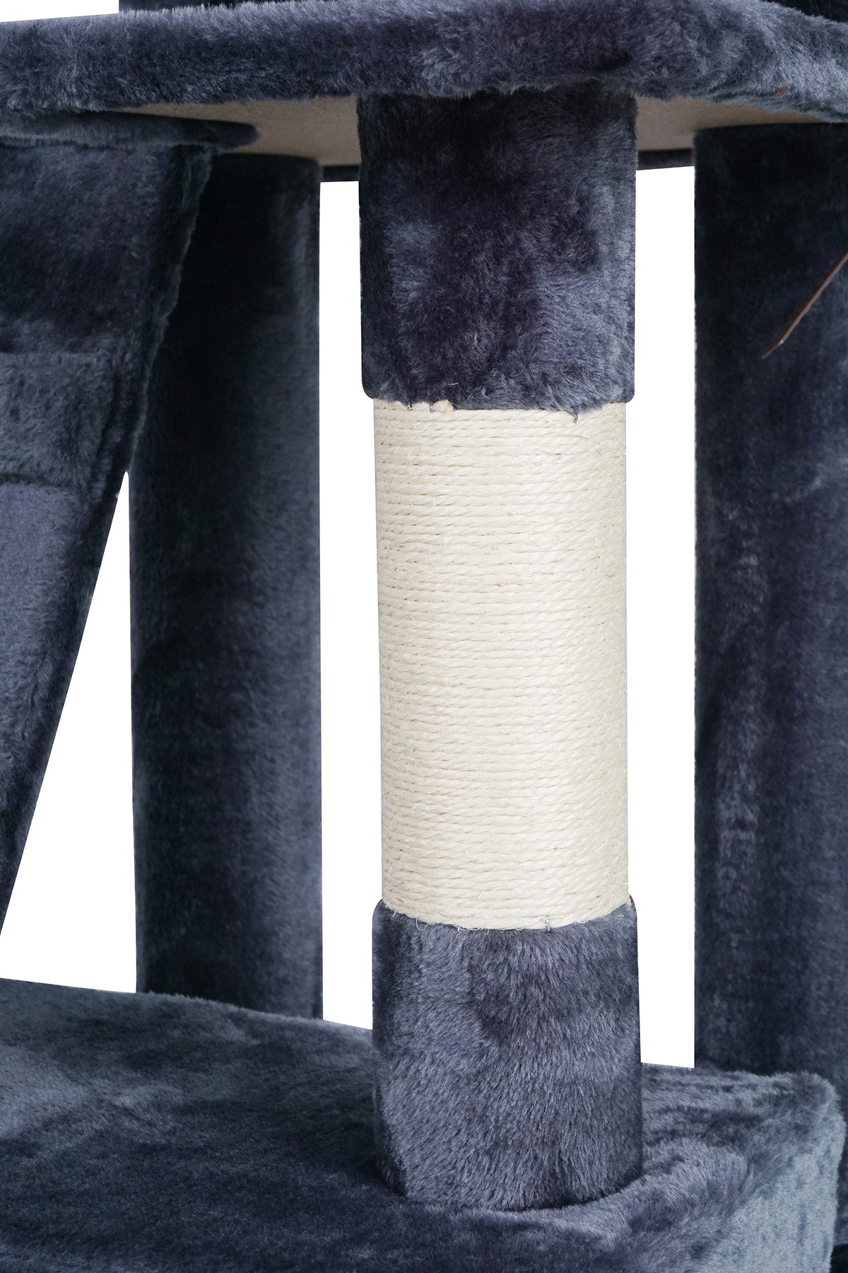 POHJOLAN LEMMIKKITARVIKE Kissan kiipeily-/raapimispuu 170 cm, Tumman Harmaa