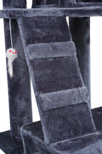 POHJOLAN LEMMIKKITARVIKE Kissan kiipeily-/raapimispuu 170 cm, Tumman Harmaa