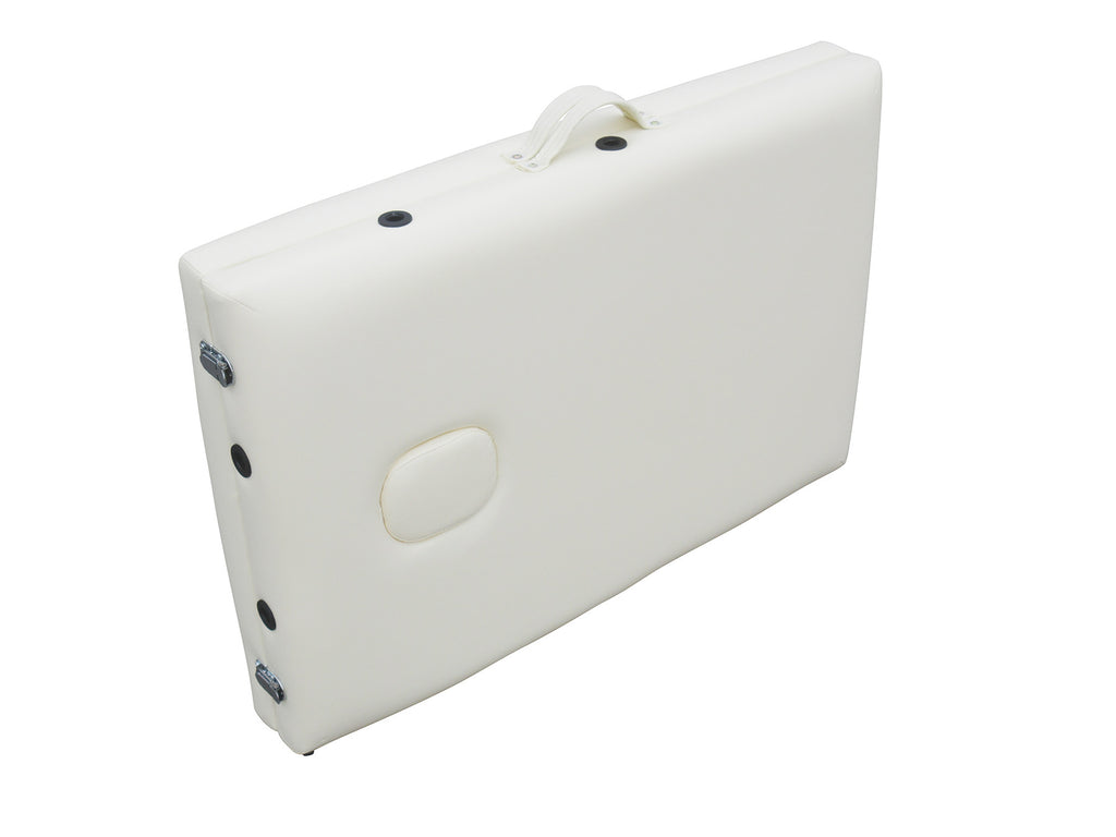 POHJOLAN URHEILUTARVIKE Taitettava Hierontapöytä Basic Puu 2V, 186x60cm, Valkoinen