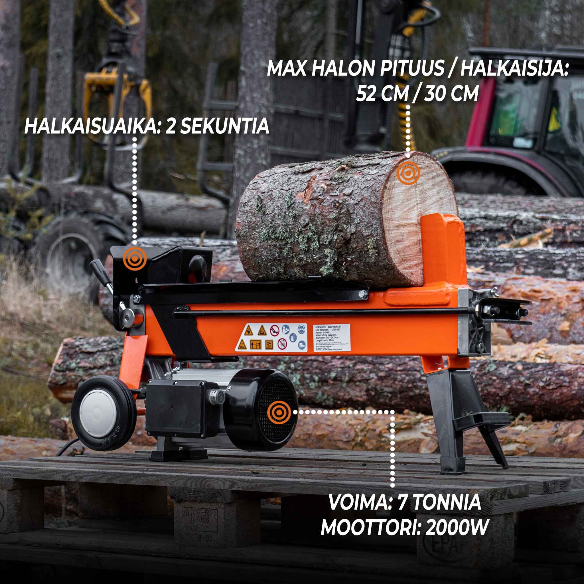 FORNORTH KLAPIKONE 7T