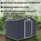 FORNORTH PIHAVARASTO 5.29m2 + SOKKELI