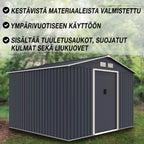 FORNORTH PIHAVARASTO 7.06m2 + SOKKELI