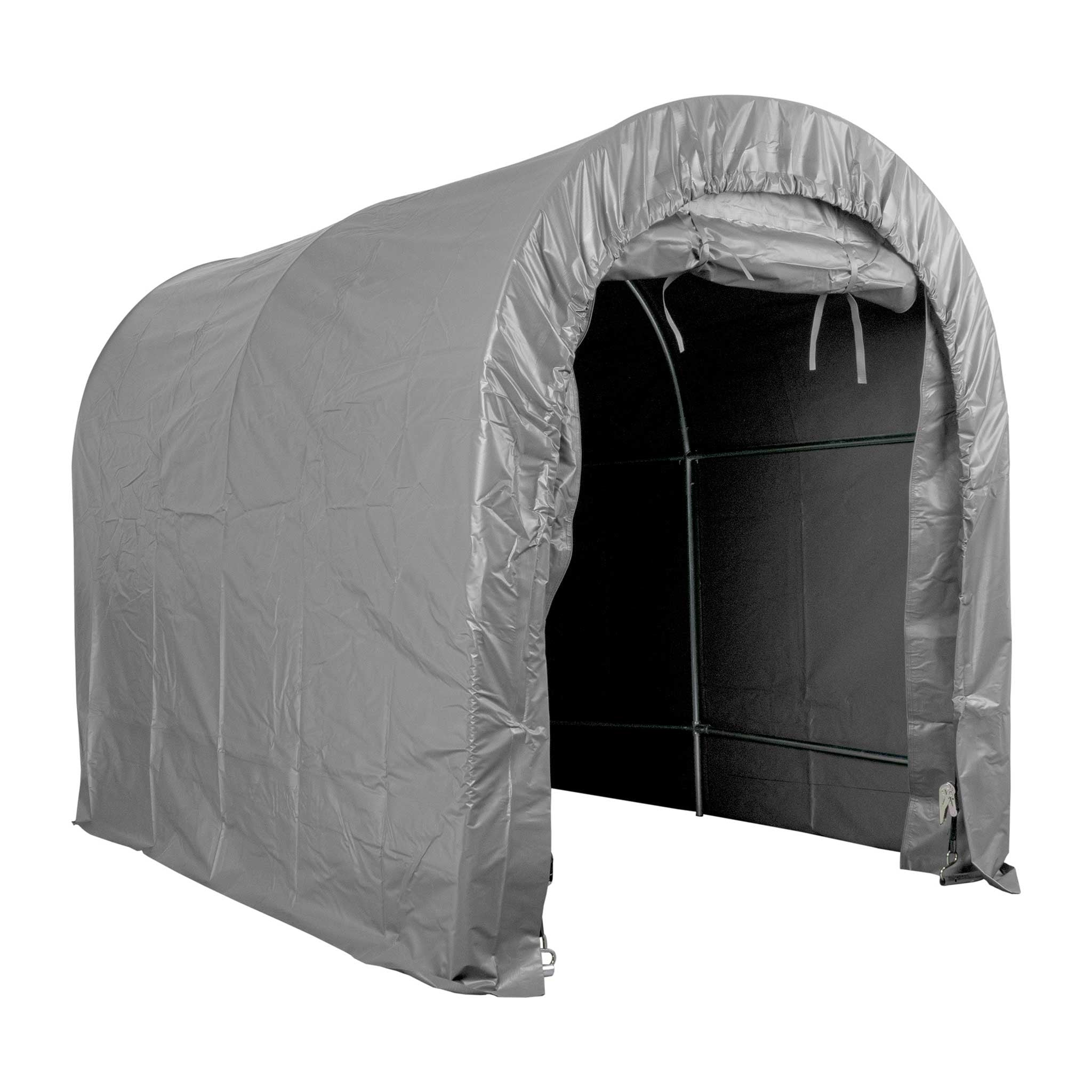 FORNORTH PRESSUTALLI 1,6X2,4M, VAALEANHARMAA 350G PVC