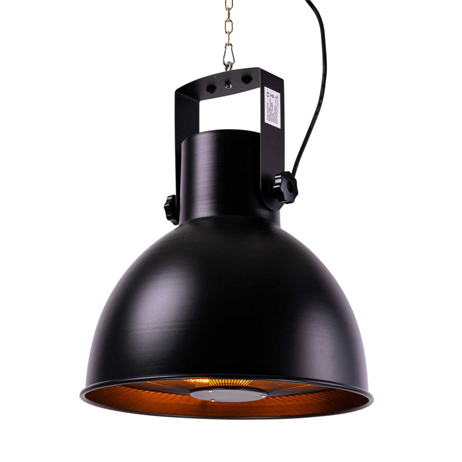 Terassilämmitin Ceiling Heater Premium 2000W, Musta