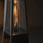 FORNORTH TERASSILÄMMITIN PYRAMID, 13kW kaasukäyttöinen, rosteri