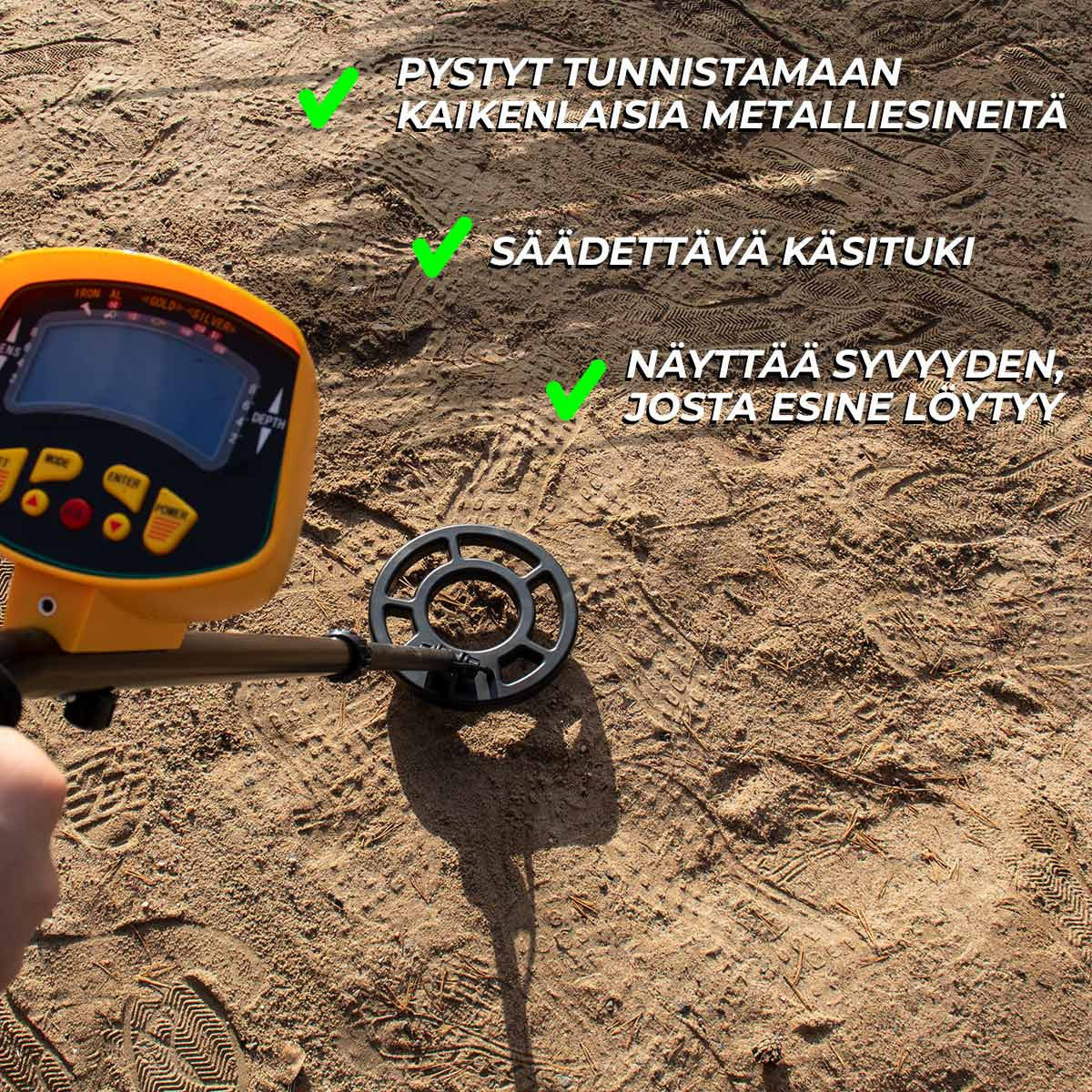 Deluxe Metal Detector