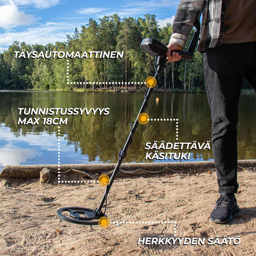 Professionell metalldetektor