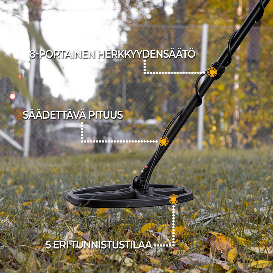 Överlägsen metalldetektor