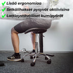 Lykke Satulatuoli Comfort, harmaa